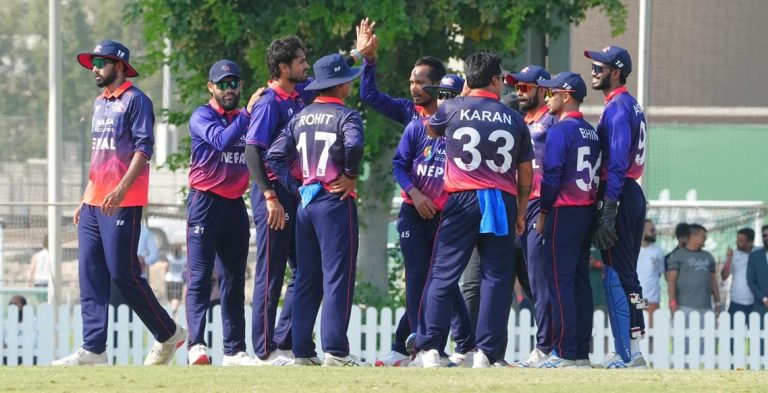 आइसीसी क्रिकेट विश्वकप लिग २ त्रिकोणात्मक श्रृंखला: नेपाल र युएईबीच प्रतिस्पर्धा