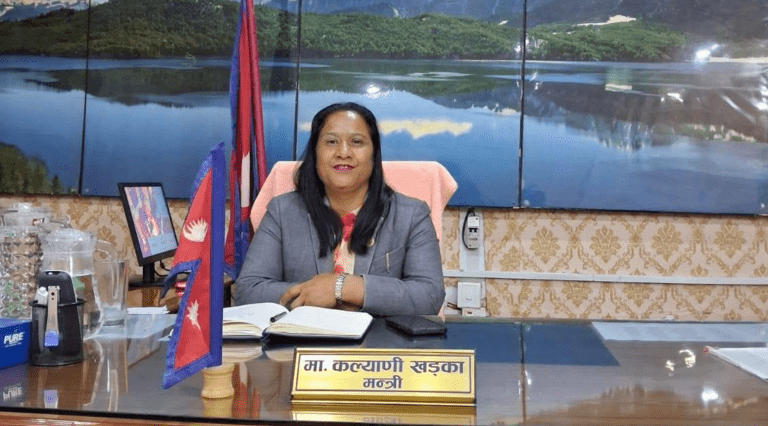 कर्णाली प्रदेश सरकारको प्रवक्तामा कल्याणी खड्का